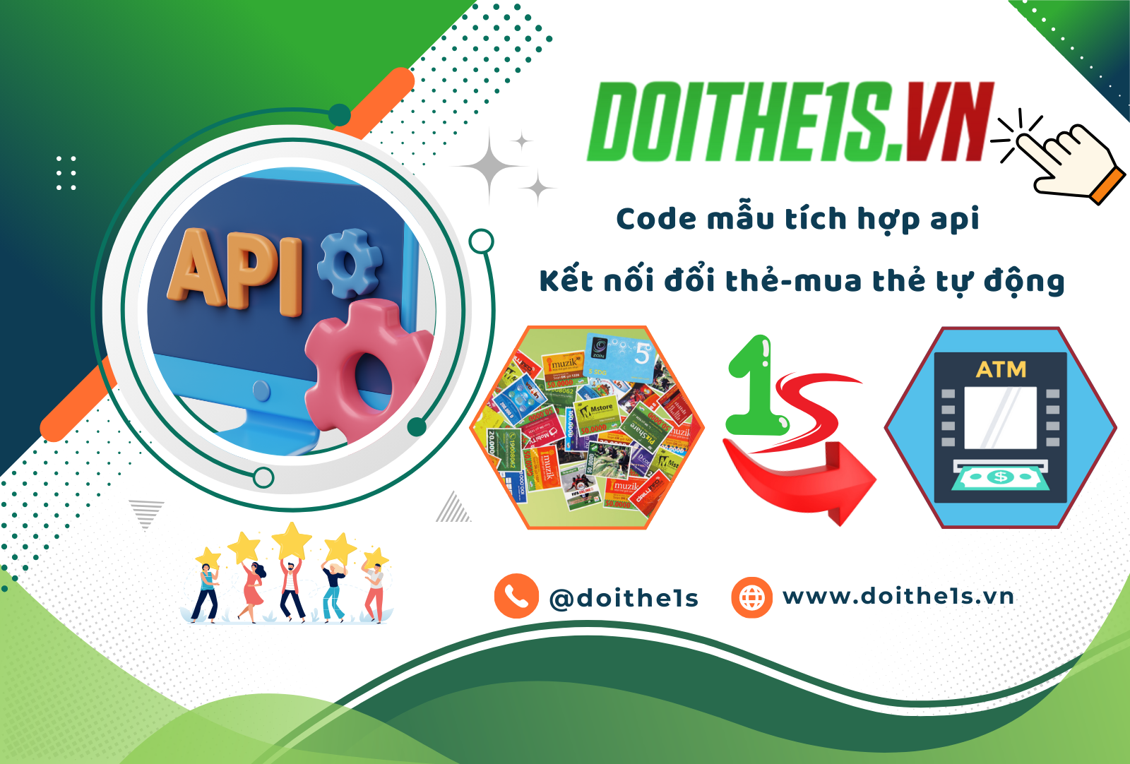  TÀI LIỆU KẾT NỐI API ĐỔI THẺ - MUA THẺ TỰ ĐỘNG 24/24